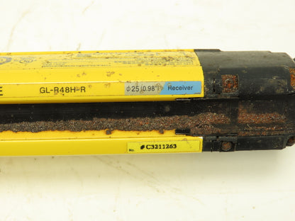 Keyence GL-R48H-R Safety Light Curtain Receiver 25mm 940mm 15m