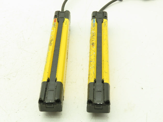 Keyence GL-R12H Safety Light Curtain Transmitter & Receiver Set 25mm x 220mm 15m