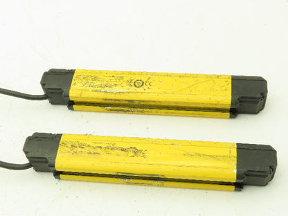 Keyence GL-R12H Safety Light Curtain Transmitter & Receiver Set 25mm x 220mm 15m