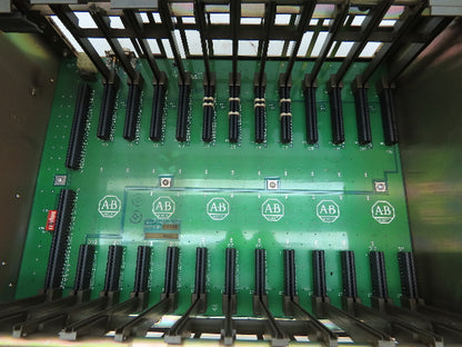 Allen Bradley 1771-A3B 12 Slot I/O Chassis 5V Backplane 24A @ 5.25 VDC Max