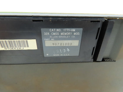 Allen-Bradley 1771-HSN/B IMC-120 Servo Controller With Memory Cartridge 17.2W