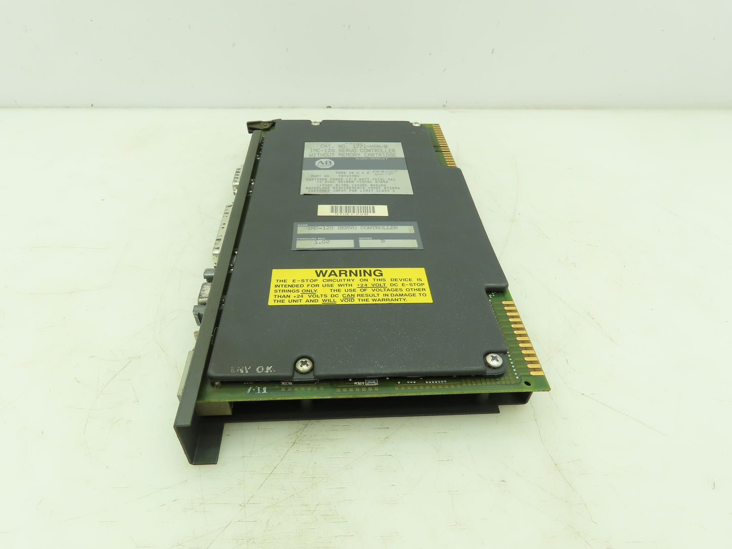 Allen-Bradley 1771-HSN/B IMC-120 Servo Controller With Memory Cartridge 17.2W