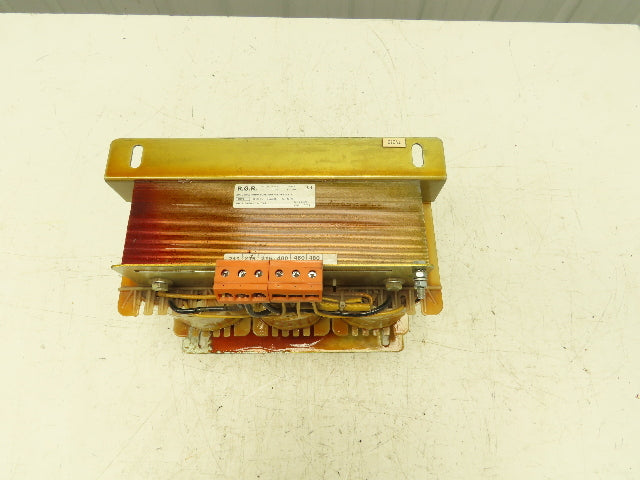 RGR Series R-AT Auto Transformer 9KVA 215-480V 3PH 24-10.8A 40°C Open Core