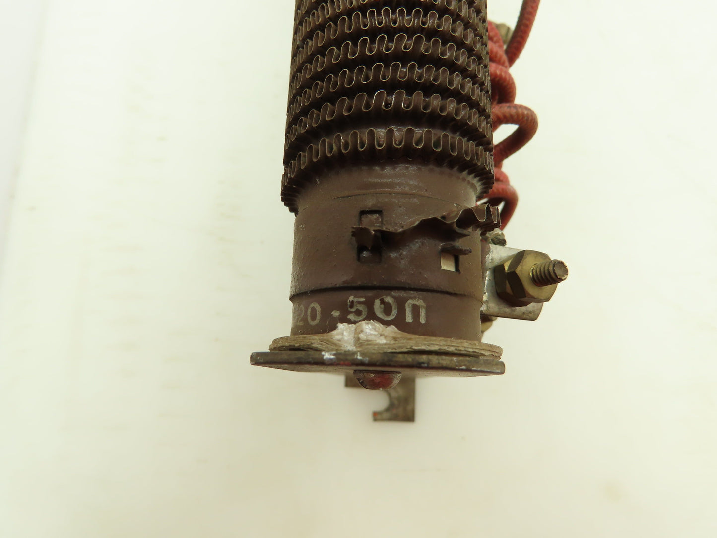 Memcor ARR420-50 Wirewound Tube Resistor 420W 50 Ohm Chassis Rack Mount Set of 3