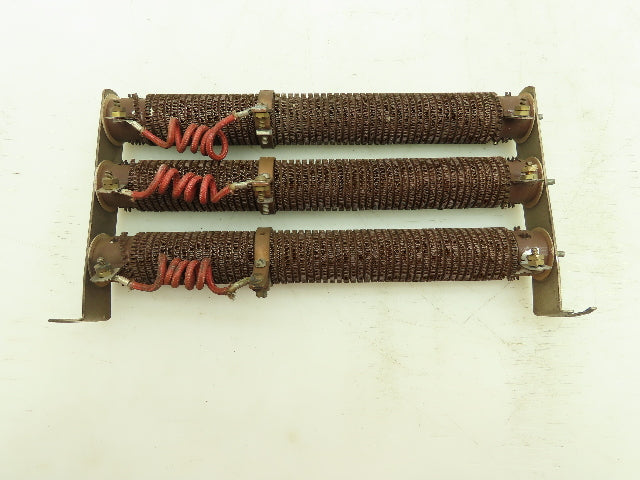 Memcor ARR420-50 Wirewound Tube Resistor 420W 50 Ohm Chassis Rack Mount Set of 3