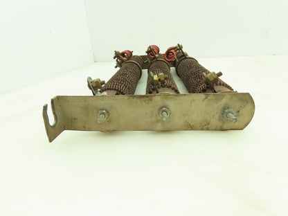 Memcor ARR420-50 Wirewound Tube Resistor 420W 50 Ohm Chassis Rack Mount Set of 3