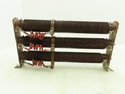 Memcor ARR420-50 Wirewound Tube Resistor 420W 50 Ohm Chassis Rack Mount Set of 3