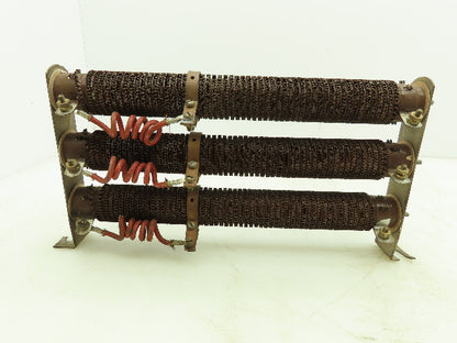 Memcor ARR420-50 Wirewound Tube Resistor 420W 50 Ohm Chassis Rack Mount Set of 3