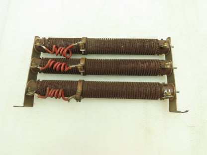 Memcor ARR420-50 Wirewound Tube Resistor 420W 50 Ohm Chassis Rack Mount Set of 3