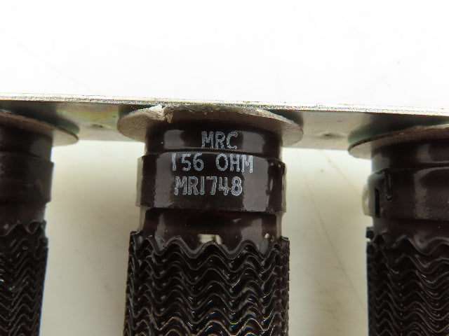MRC MR1748 Wirewound Ceramic Tube Resistor 156 Ohms Chassis Rack Mount Set of 3