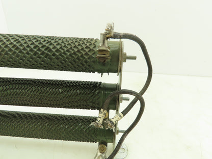 D50 WL7823 Wirewound Ceramic Tube Resistor 50 Ohms Chassis Rack Mount Set of 3