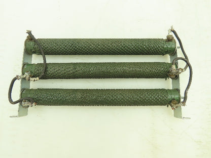 D50 WL7823 Wirewound Ceramic Tube Resistor 50 Ohms Chassis Rack Mount Set of 3