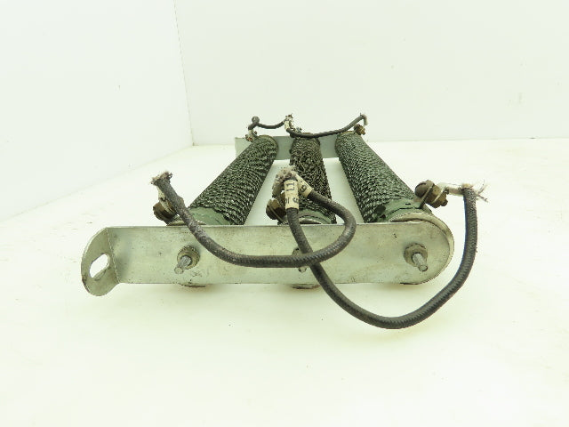 D50 WL7823 Wirewound Ceramic Tube Resistor 50 Ohms Chassis Rack Mount Set of 3