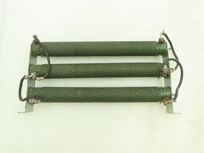 D50 WL7823 Wirewound Ceramic Tube Resistor 50 Ohms Chassis Rack Mount Set of 3