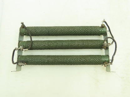 D50 WL7823 Wirewound Ceramic Tube Resistor 50 Ohms Chassis Rack Mount Set of 3