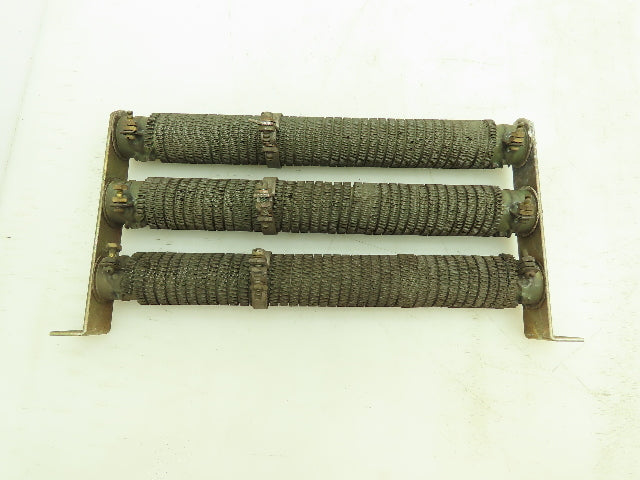 WL D50 Wirewound Ceramic Tube Resistor 50 Ohms Chassis Rack Mount Set of 3