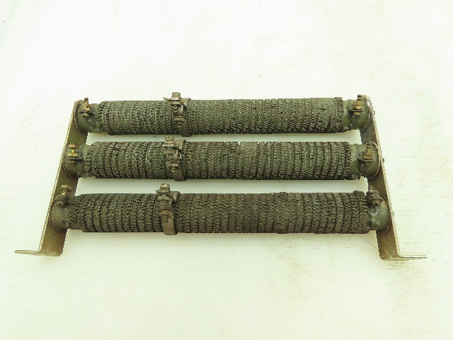 WL D50 Wirewound Ceramic Tube Resistor 50 Ohms Chassis Rack Mount Set of 3