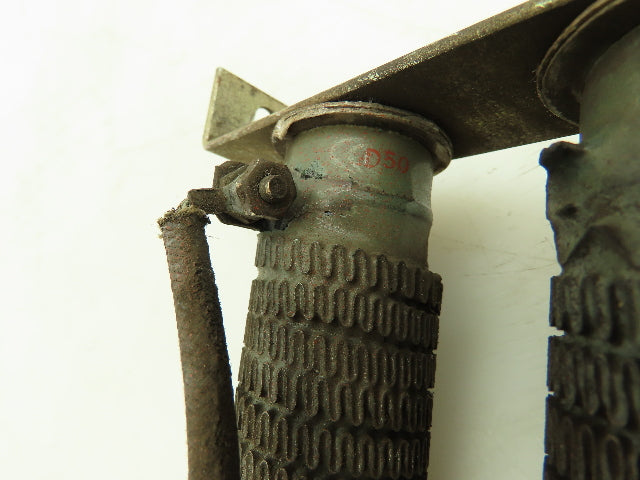 WL D50 Wirewound Ceramic Tube Resistor 50 Ohms Chassis Rack Mount Set of 3