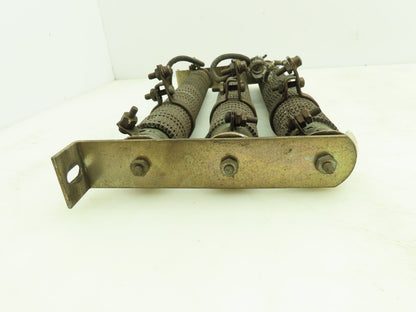 WL D50 Wirewound Ceramic Tube Resistor 50 Ohms Chassis Rack Mount Set of 3