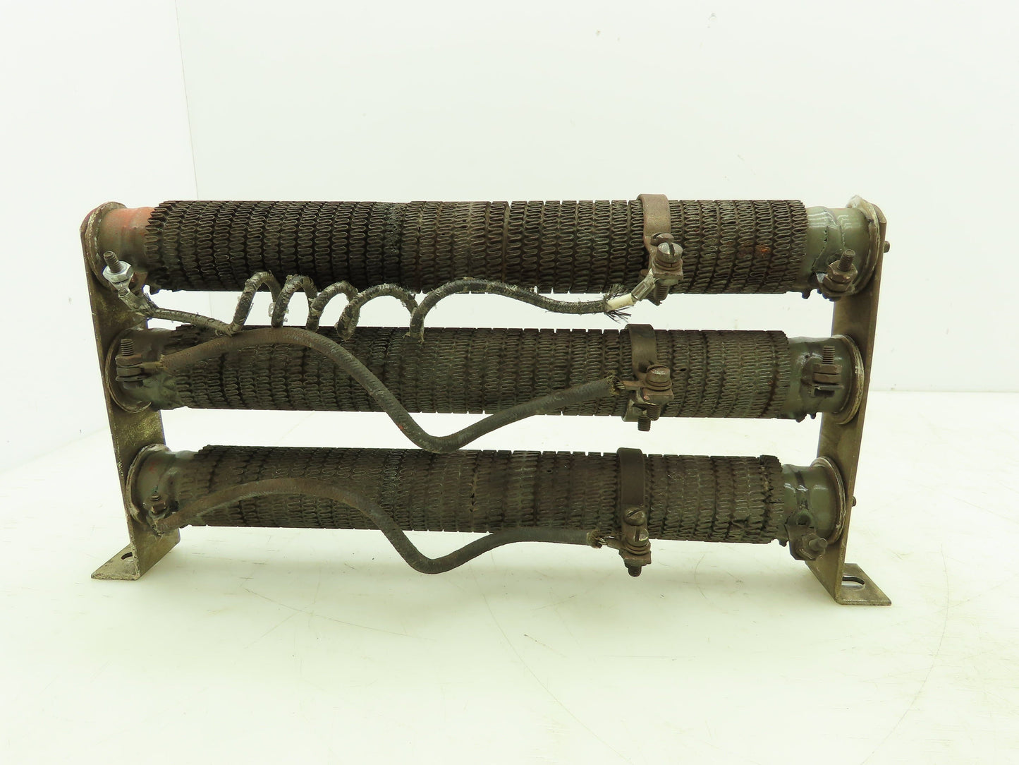 WL D50 Wirewound Ceramic Tube Resistor 50 Ohms Chassis Rack Mount Set of 3