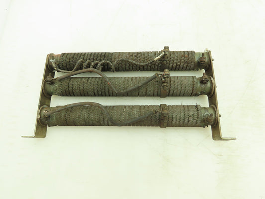 WL D50 Wirewound Ceramic Tube Resistor 50 Ohms Chassis Rack Mount Set of 3