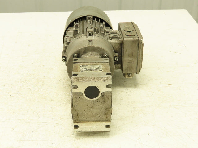 Nord SK1SIS50-IEC80-80L/4  10:1 Gearmotor 1Hp 460V 165rpm 1"Hollow Shaft w/Brake