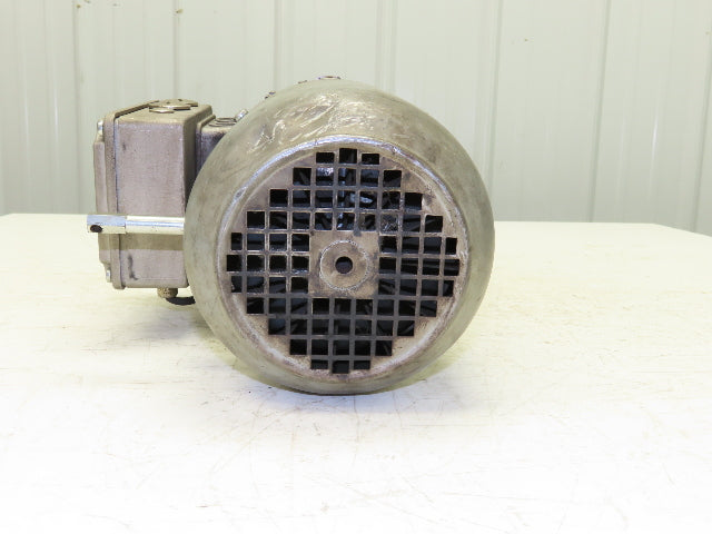 Nord SK1SIS50-IEC80-80L/4  10:1 Gearmotor 1Hp 460V 165rpm 1"Hollow Shaft w/Brake