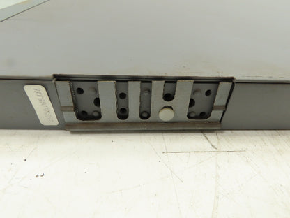 CP18GL42670F Fire Rated Metal Door 30x84" Half Glass 18 Gauge Gray 1.5 Hour