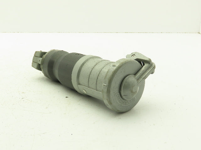 Hubbell HBL360CS2W Pin Sleeve Female Cord End 60A 2 Pole 3 Wire 600V Watertight