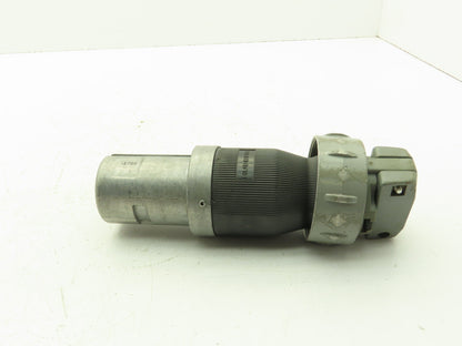 Hubbell HBL360PS2W Pin Sleeve Male Plug 2P3W 600V 60 Amp 2 Pole 3 Wire