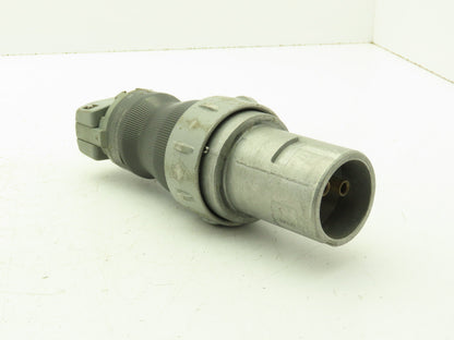Hubbell HBL360PS2W Pin Sleeve Male Plug 2P3W 600V 60 Amp 2 Pole 3 Wire