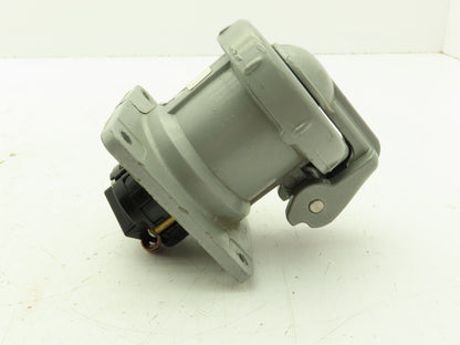 Hubbell HBL430RS2W Pin Sleeve Receptacle 30A 600VAC 3 Pole Broken Plastic