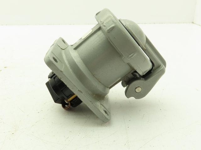 Hubbell HBL430RS2W Pin Sleeve Receptacle 30A 600VAC 3 Pole Broken Plastic