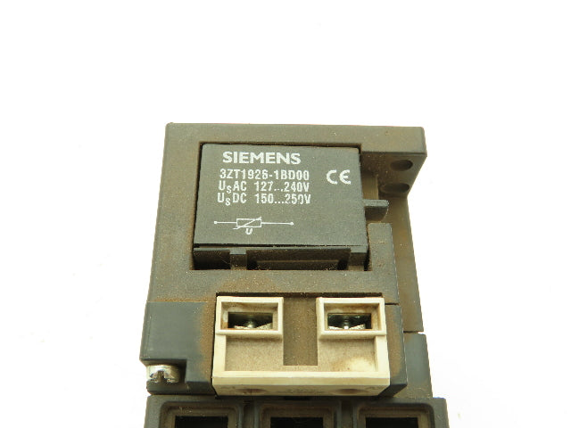 Siemens 3RT1035-1A.0 Contactor 40A 30Hp@460V 3Ph 50/60Hz