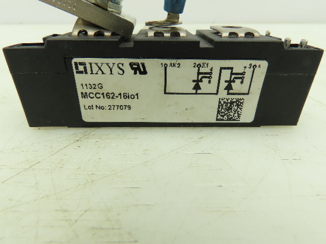 IXYS MCC162-16IO1 Thyristor Module AC Motor Control 181A 1.03V