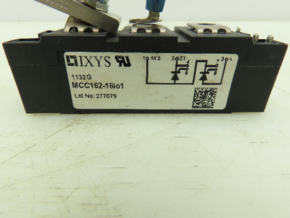 IXYS MCC162-16IO1 Thyristor Module AC Motor Control 181A 1.03V