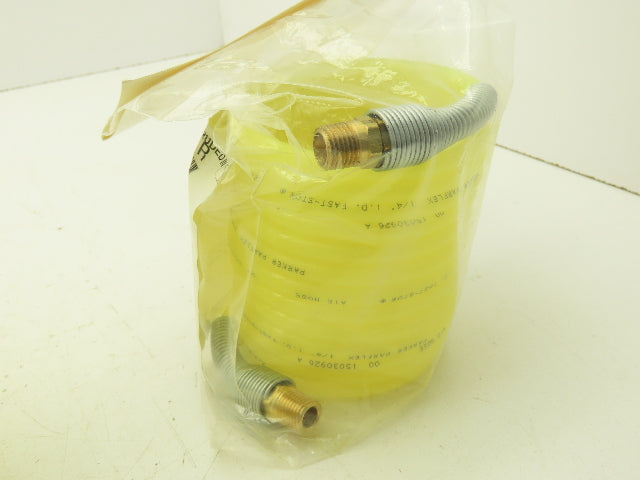 Parker A0412-MC4-ML4-R Fast-Stor Nylon Coiled Air Hose 1/4" ID x 9'  Lot of 2