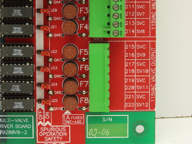 Unitrol 9280V8-2 Multi-Valve Driver Board