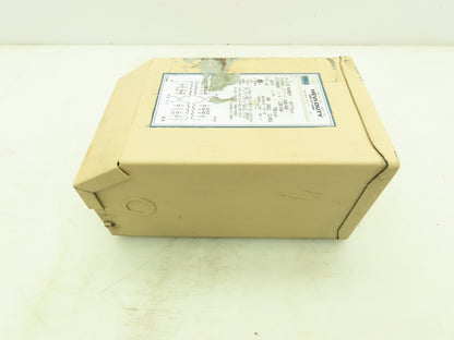Emerson HS1F750B Hevi-Duty Transformer 0.75 KVA 1PH HV 240/480V LV 120/240V