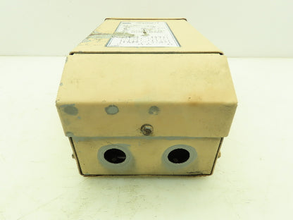 Emerson HS1F750B Hevi-Duty Transformer 0.75 KVA 1PH HV 240/480V LV 120/240V