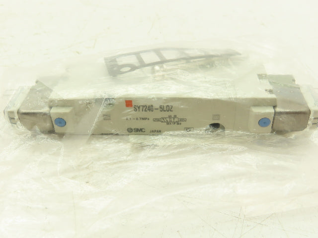 SMC SY7240-5LOZ Solenoid Valve 0.1-0.7MPA 24VDC