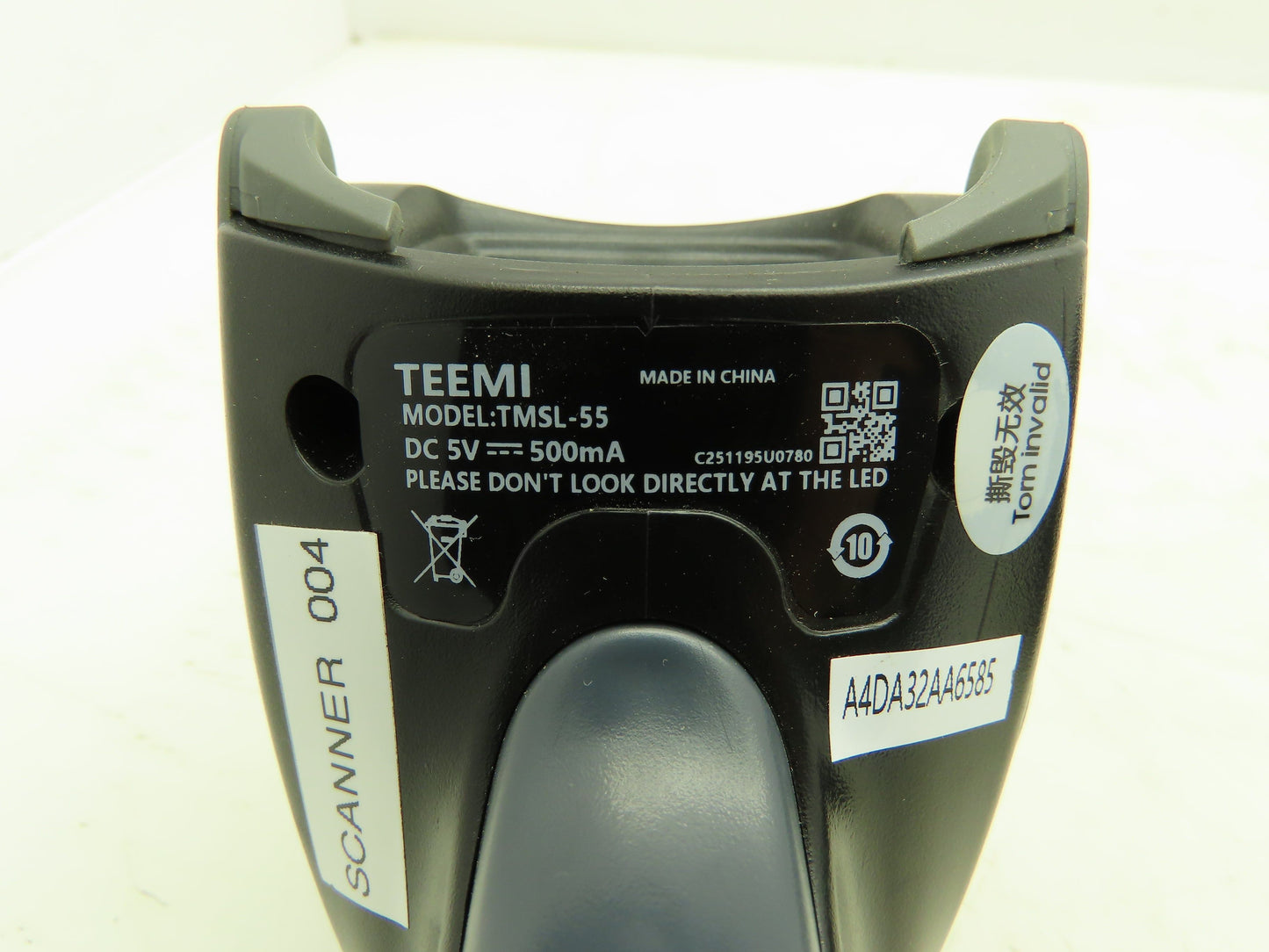 TEEMI TMSL-55 Barcode Scanner Bluetooth With Cradle DC 5V 500mA