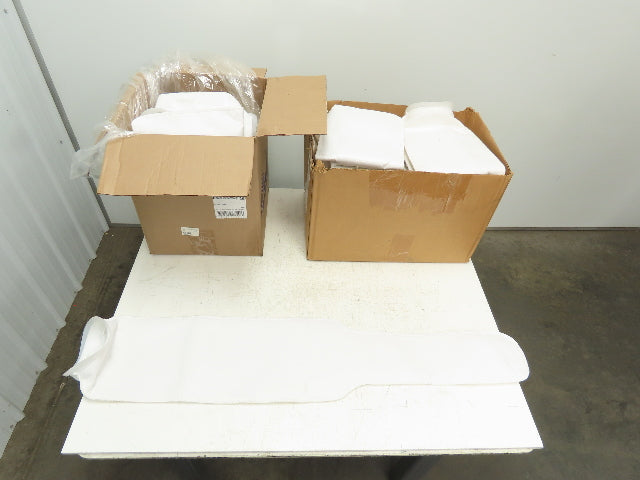 PES 1 P2OSS-3XL Industrial Liquid Bag Filter Polyester Felt 7"x 52"  Lot of 27