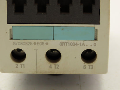 Siemens 3RT1034-1A.0 Contactor 400VAC 32A 15KW 3PH 30HP