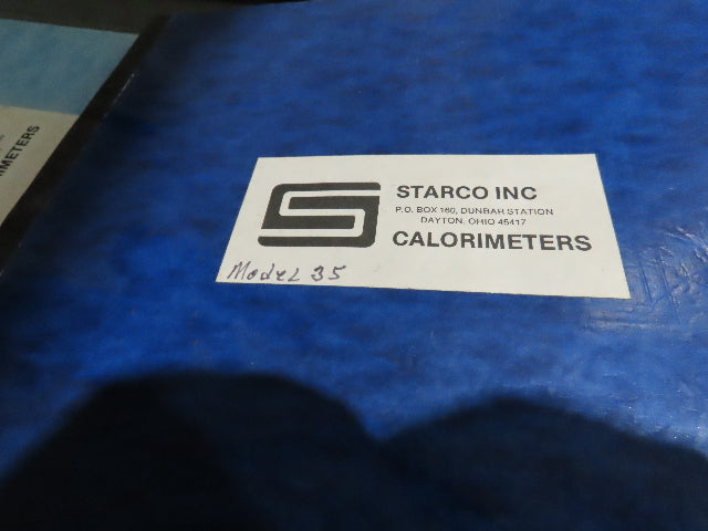 Starco Model 35 Commercial HVAC AC Hermetic Compressor Tester Calorimeter
