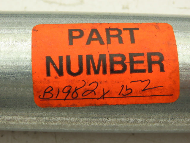 Hytrol 1.9" Dia x 19" BF Steel Gravity Conveyor Roller 7/16" Hex Lot of 6