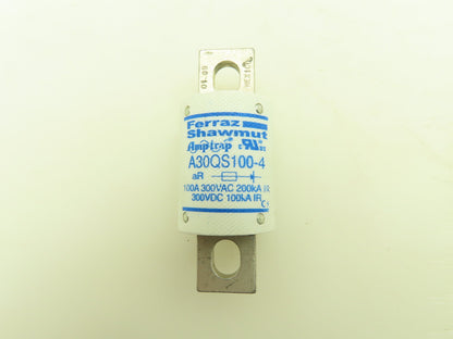 Ferraz Shawmut A30QS100-4 Amptrap Fuse 100A 300V