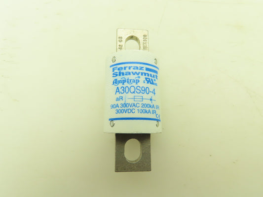 Ferraz Shawmut A300QS90-4 Amptrap Fuse 90A 300V