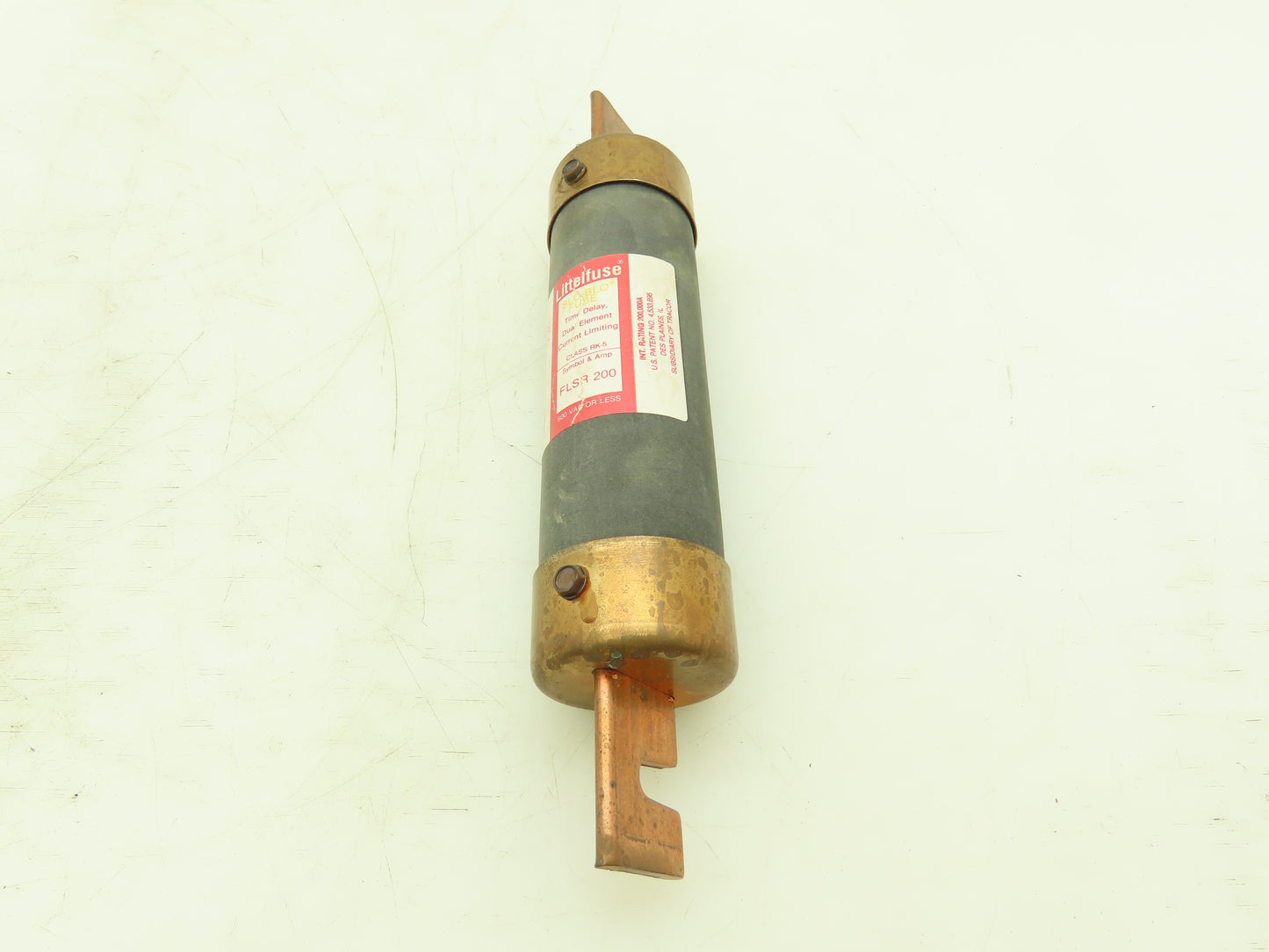 Littelfuse FLSR 200 ID Slo Blo Fuse 200A 600V Time Delay Dual Element Lot of 2