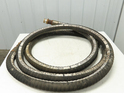 Jason 4470 Dry Bulk Material Suction Hose 2" ID x 25' 6" Gum Rubber 75 PSI